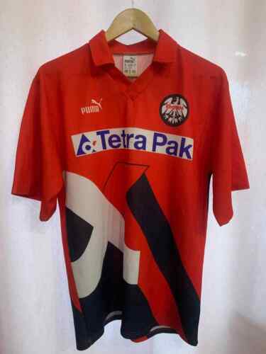 Maillot Vintage Eintracht Francfort Domicile 2005-2006 - JAKO - Taille S