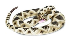 Safari Ltd. Eastern Diamondback Rattlesnake Figurine - Realistic 40" Model Fi...