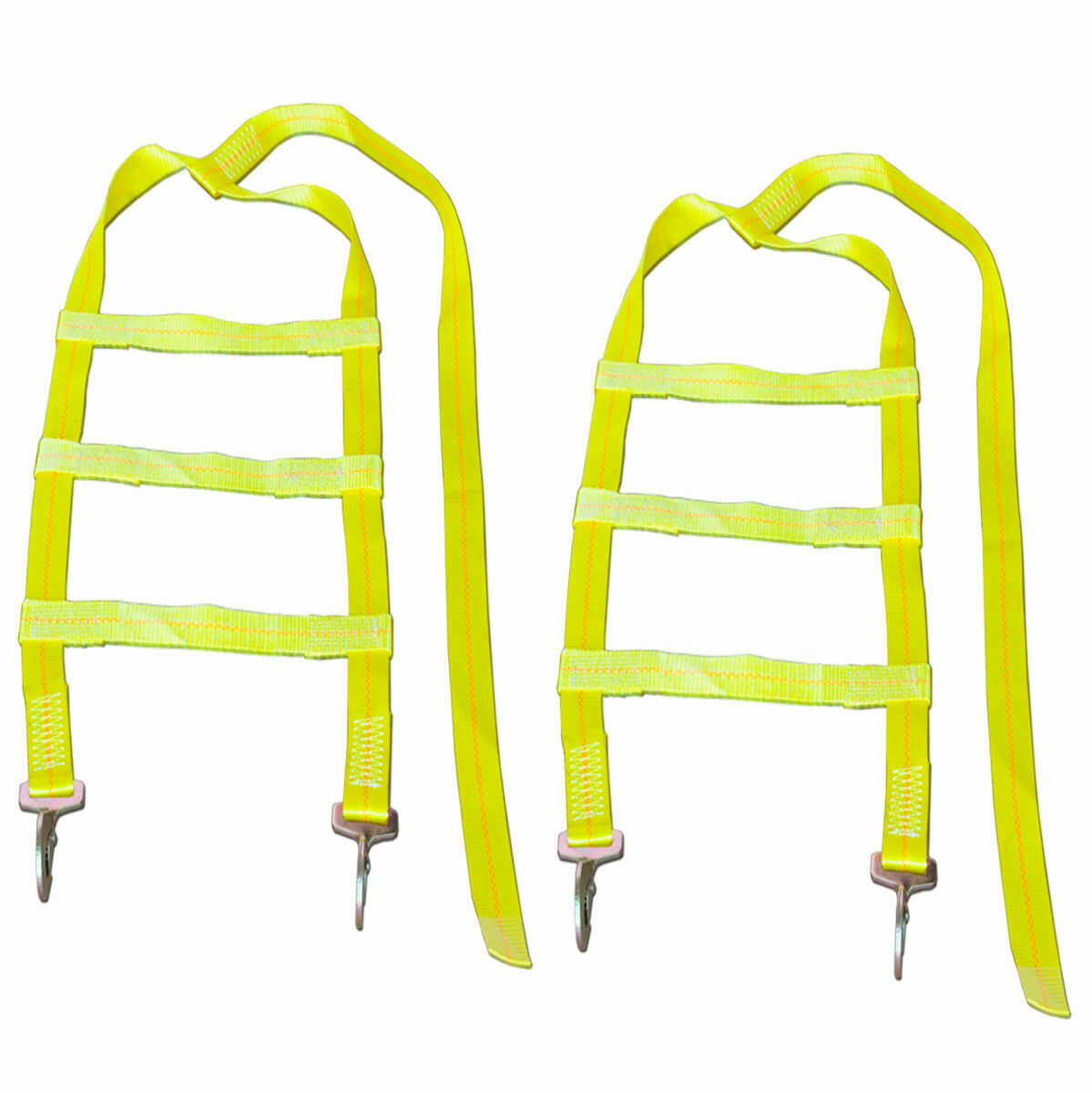 Car Dolly Wheel Net Tire Basket Tow Adjustable Straps J-Hook Tie - Foto 7