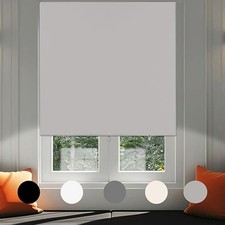 No Drill Blackout Blinds 180 x 90 Cm Window Stick Curtains Blackout Blinds NEW