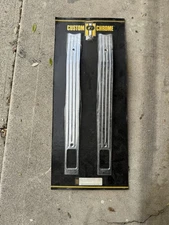 Rick Doss Swing Arm Billet Covers For 1991+ Harley Dyna FXD Custom Chrome 47-209