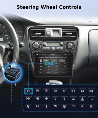2+32G For Honda Accord 1998-2002 CarPlay Car Stereo Radio Auto GPS NAVI WiFi