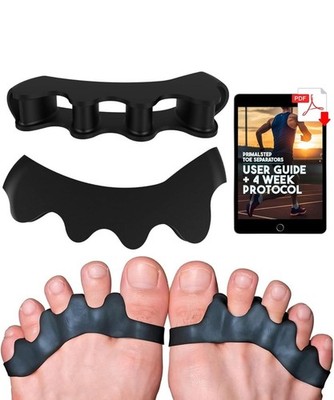 PrimalStep Toe Separators - Doctor Recommended Foot Pain Relief & Mobility S/M