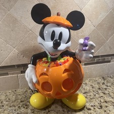 2024 Disney MICKEY MOUSE HALLOWEEN PUMPKIN POPCORN BUCKET- Light's Up! NEW