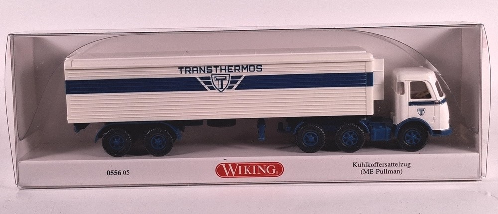 Mercedes-Benz Pullman Refrigerated Truck Transthermos 1:87 Wiking