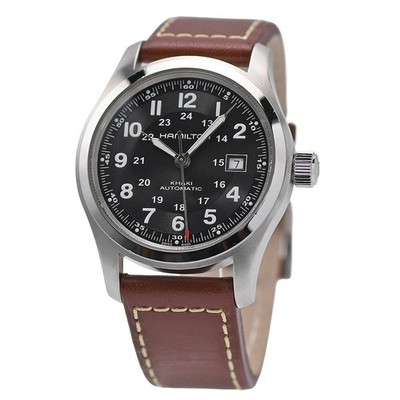 Hamilton Khaki Field Auto H70555533 Herrenarmbanduhr Schwarz Analog 42 mm