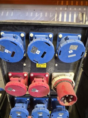 125A 3 Phasen Events Elektroverteilung