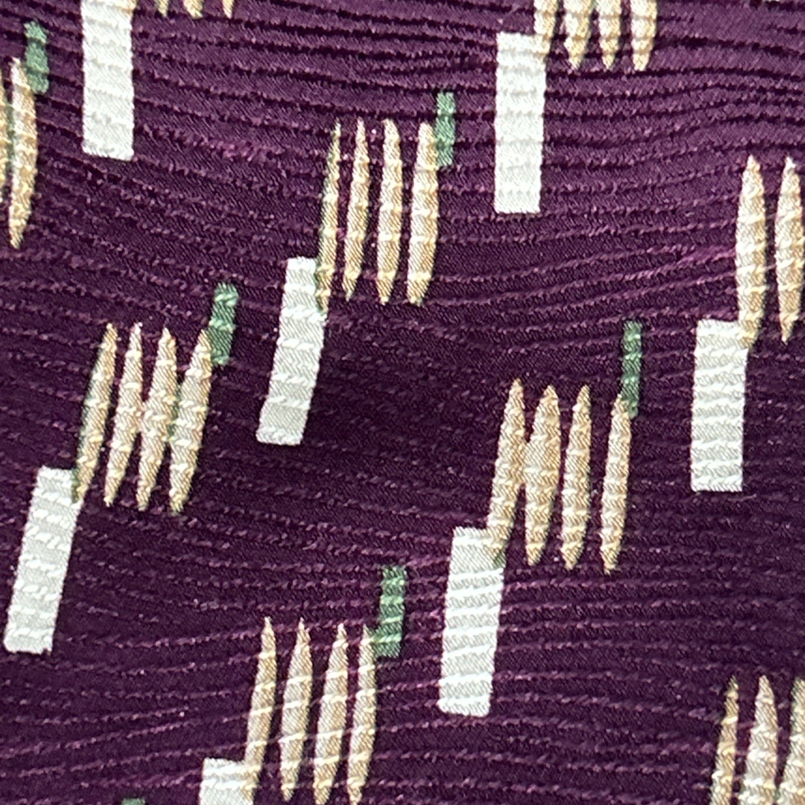 FOSSIL Maroon Beige Brown Patterned Train Peekabo… - image 5