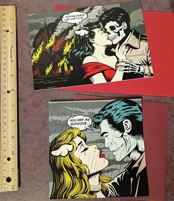 D*FACE both 2026 DFace Valentines Day Cards original art