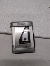 Sanyo M-G16D Vintage Portable Tape Cassette Player With Case Tested READ