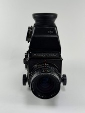 Mamiya RB67 with 65mm f4.5 Mamiya-Sekor C and 120 film back
