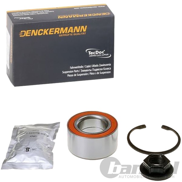 Denckermann Radlager Satz Vorderachse Passend FüR Ford Fiesta Focus Fusion Mazda-image