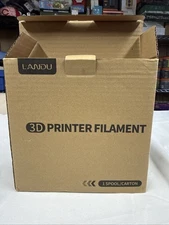 Landu 3D Printer Filament PLA 1.75mm Red 1kg Spool – New Sealed