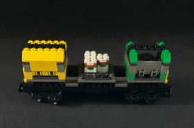 LEGO World City: Cargo Train #4512 - 98% Complete Missing 1 Minifig & Stickers