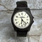 Vintage Timex Expedition Camper Mens Watch Cream Dial Indiglo New w/out Box READ