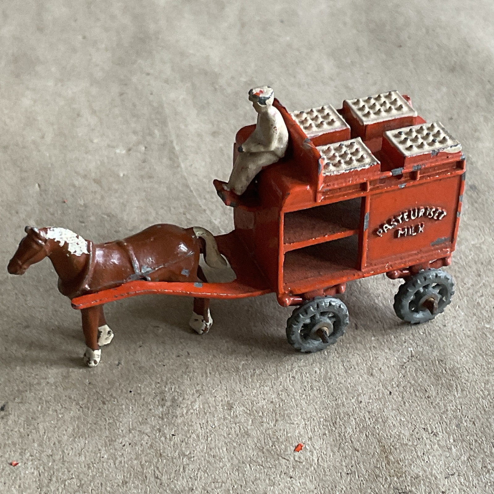 Matchbox 7a, Horse Drawn Milk Float - Free Price Guide & Review