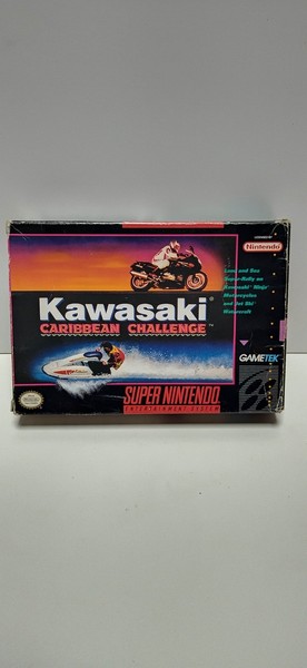 Kawasaki Caribbean Challenge super nintendo snes usa ntsc