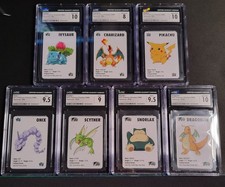 98 Pokemon Kfc Promo Set, Questo è il Primo Set Classificato Sequenziale CGC
