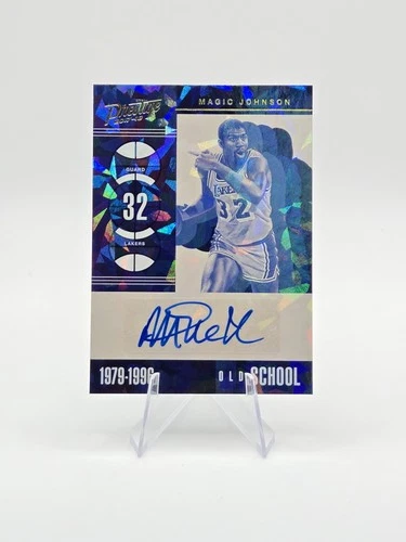 New ListingMagic Johnson 2017-18 Panini Prestige Old School Signatures Auto Crystal SP