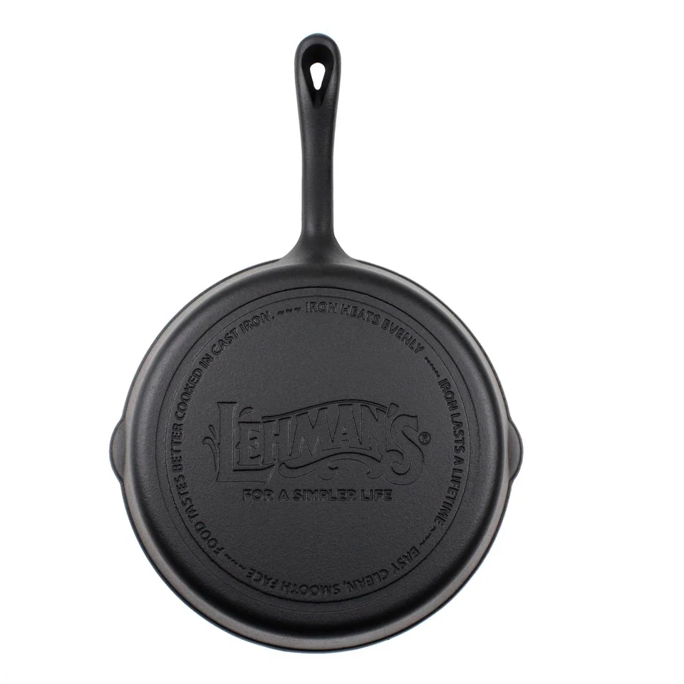 Lehman's Campfire Cooking 4-Piece Set Nitrided Dutch Oven Skillets and Griddle - Image 3 of 4