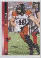 2021 Upper Deck CFL Red 126/165 JR Tavai #33 0qp0