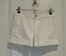 Lilly Pulitzer Knit Shorts in Resort White Size 0