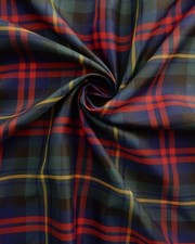 RED GREEN NAVY Tartan Plaid Taffeta Fabric 60 in. Sold By The Yard