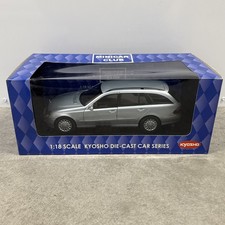 Kyosho 1:18 Mercedes-Benz E-Class Wagon W211 Minicar Club Silver Blue NIB