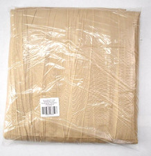 Accordion Crinkle Taffeta Rectangular Tablecloth 90" x 132" Champagne Color