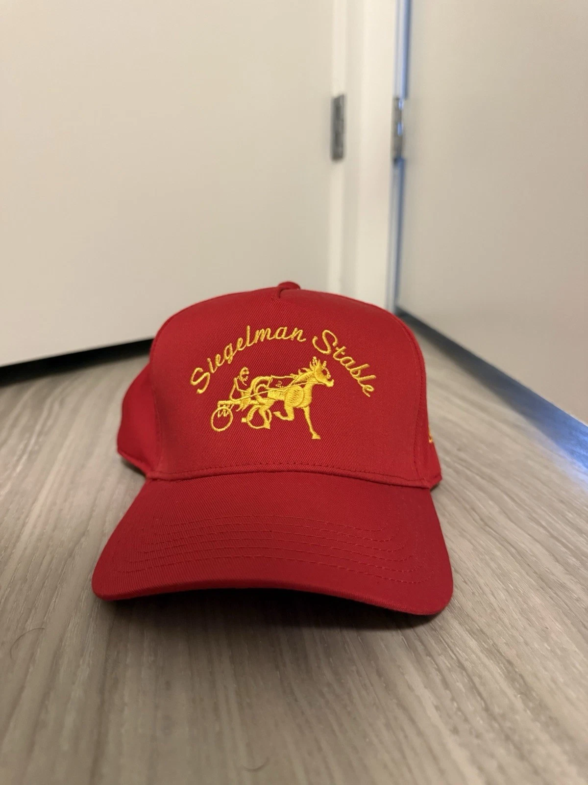 Siegelman Stable Red SnapBack Trucker Hat