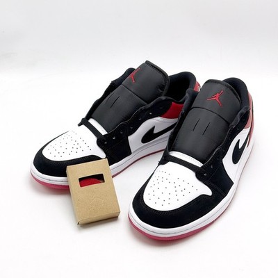 NEW* Men NIKE Air Jordan 1 Low SE WHITE / BLACK / VARSITY RED