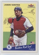 2002 Fleer Tradition Jason Varitek #312 2j8