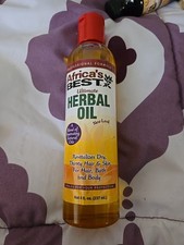 Africa's Best Ultimate Herbal Oil 8 oz Olive Oil Multi-Purpose Revitalizing B10