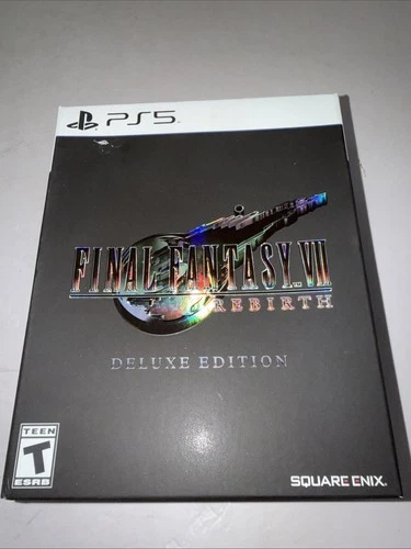 Final Fantasy VII 7 Rebirth Deluxe Edition + Bonus Steel Book PlayStation 5 PS5