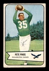 1954 Bowman #9 Pete Pihos   VG X3117986