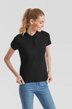Ladies Polo T-Shirt Plain for Summer Breathable Regular Fit Short Sleeve Top