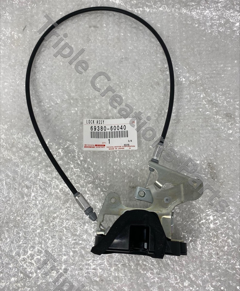 Toyota Genuine 69380-60040 Lock Assy Tail Gate Lower RH 6938060040
