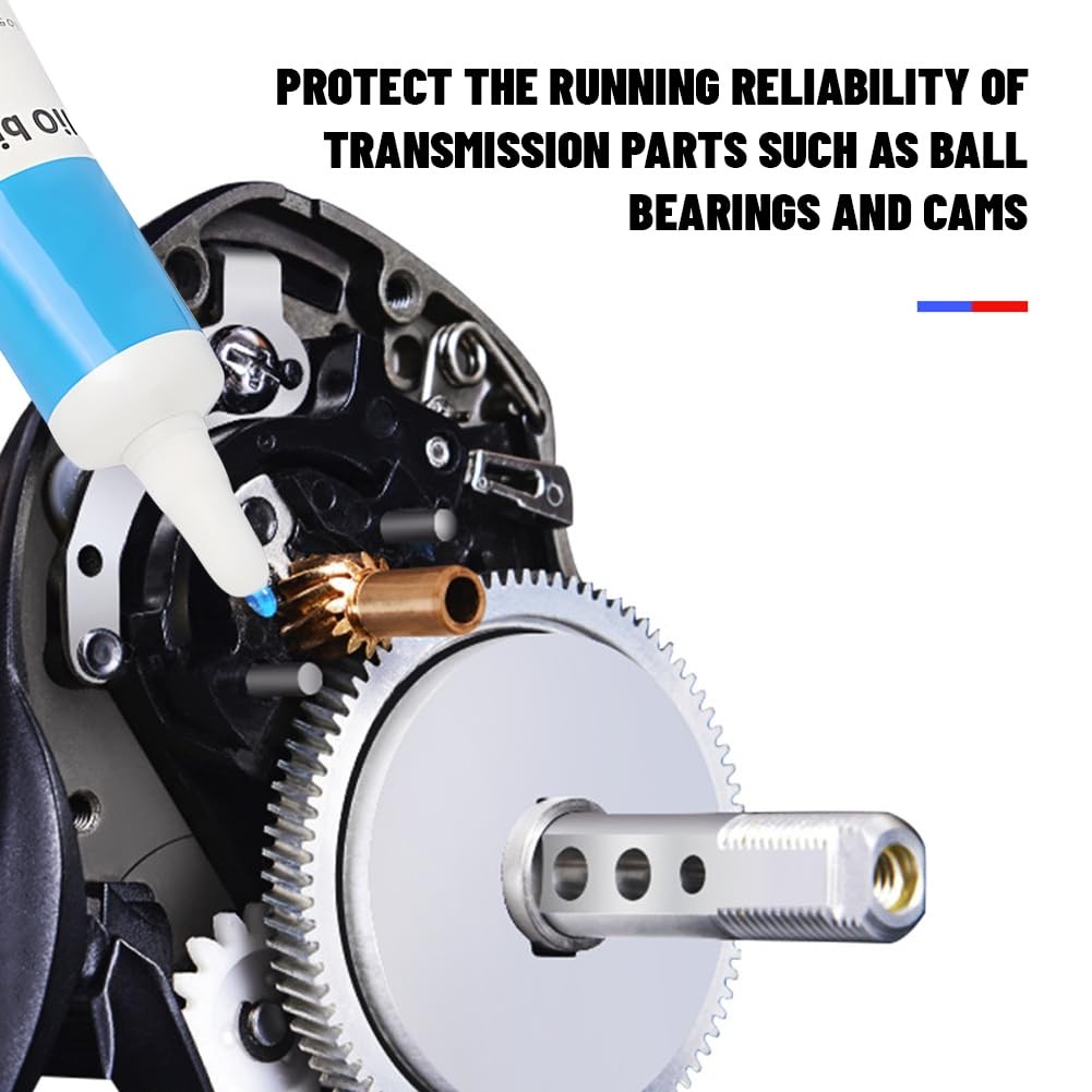 Fishing Reel Lubrication Kit, Maintenance Oil  Grease Set, Suitable for Spinn...