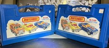 2 Vintage Matchbox 1976 Case By Lesney Cars Great Art Read Description