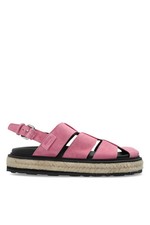 MOSCHINO Suede Platform Sandals New  Authentic