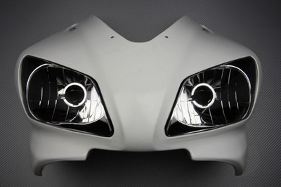 Frontverkleidung / Gabelkopf unlackiert + Optik für Yamaha YZF R1 1999