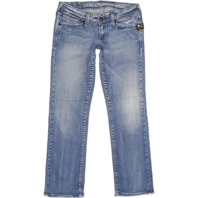 G-Star Core  Damen Blau Straight Slim  Jeans W28 L28 (72799)