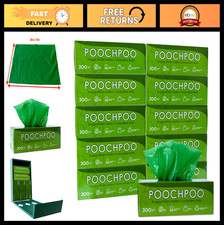 2000 Eco-Friendly Dog Poop Bags - Bulk Pet Waste Station Bags 10 Rolls 