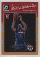 2016-17 Panini Donruss Optic Orange Prizm 184/199 Sheldon McClellan #199 1ek2