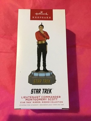 Hallmark Ornament 2020 21 22 Storytellers Star Trek Lieutenant Commander Scott