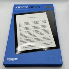 AMAZON KINDLE OASIS EREADER 10TH GEN 7" 8GB WI-FI WATERPROOF AND WARM LIGHT