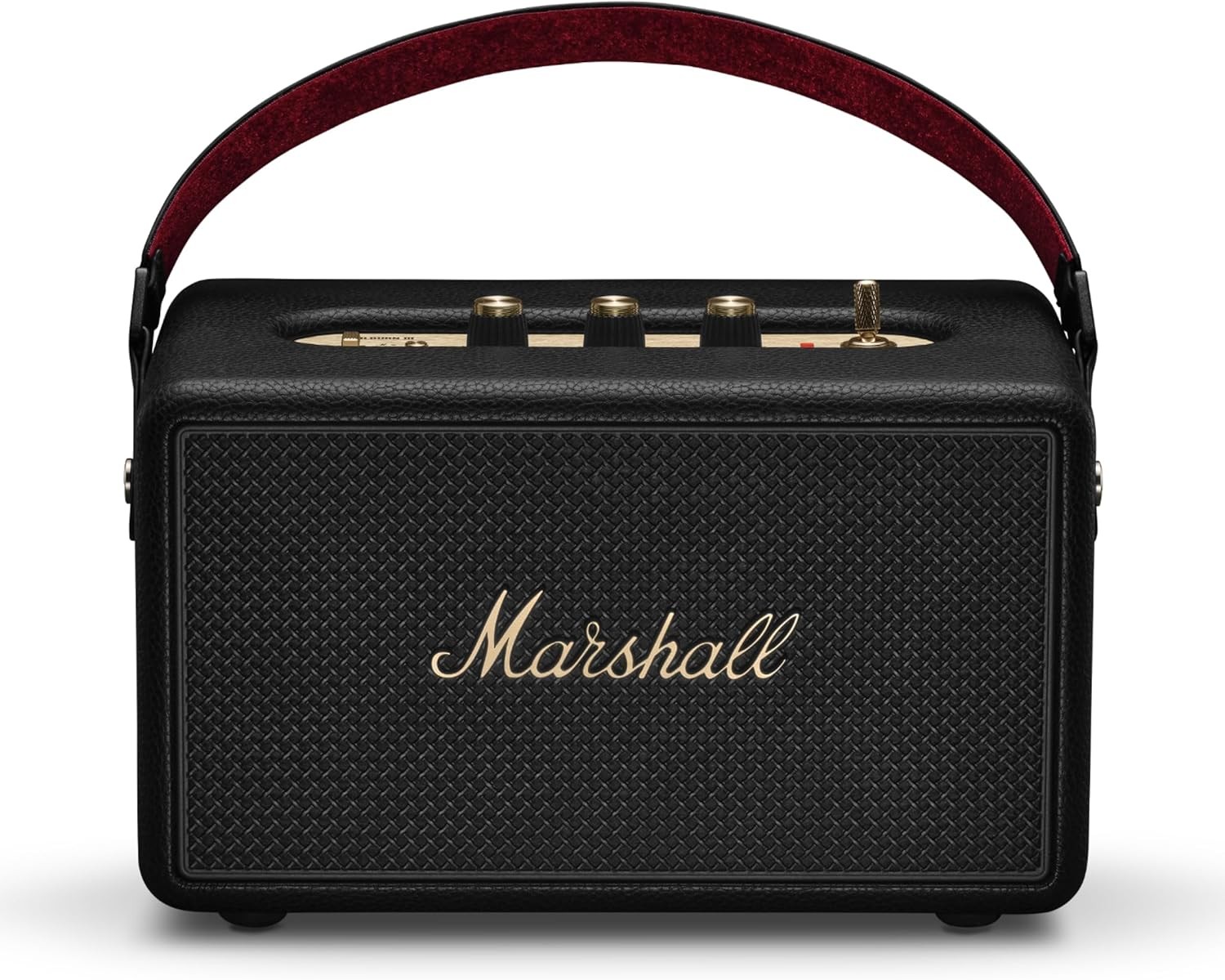 Marshall Kilburn III Portable Wireless Bluetooth Speaker - Black and Brass