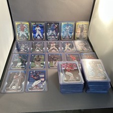 2023 Bowman 1st Edition 101 Card Lot Blue Black Gold Sky Blue Foil Parallels