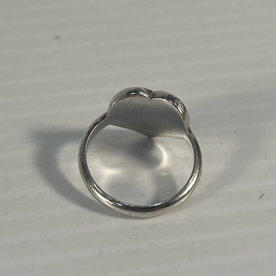 Anillo Tiffany 4.50 Please Return to Tiffany New York Corazón Sello Plata de Ley Foto 3 de 4