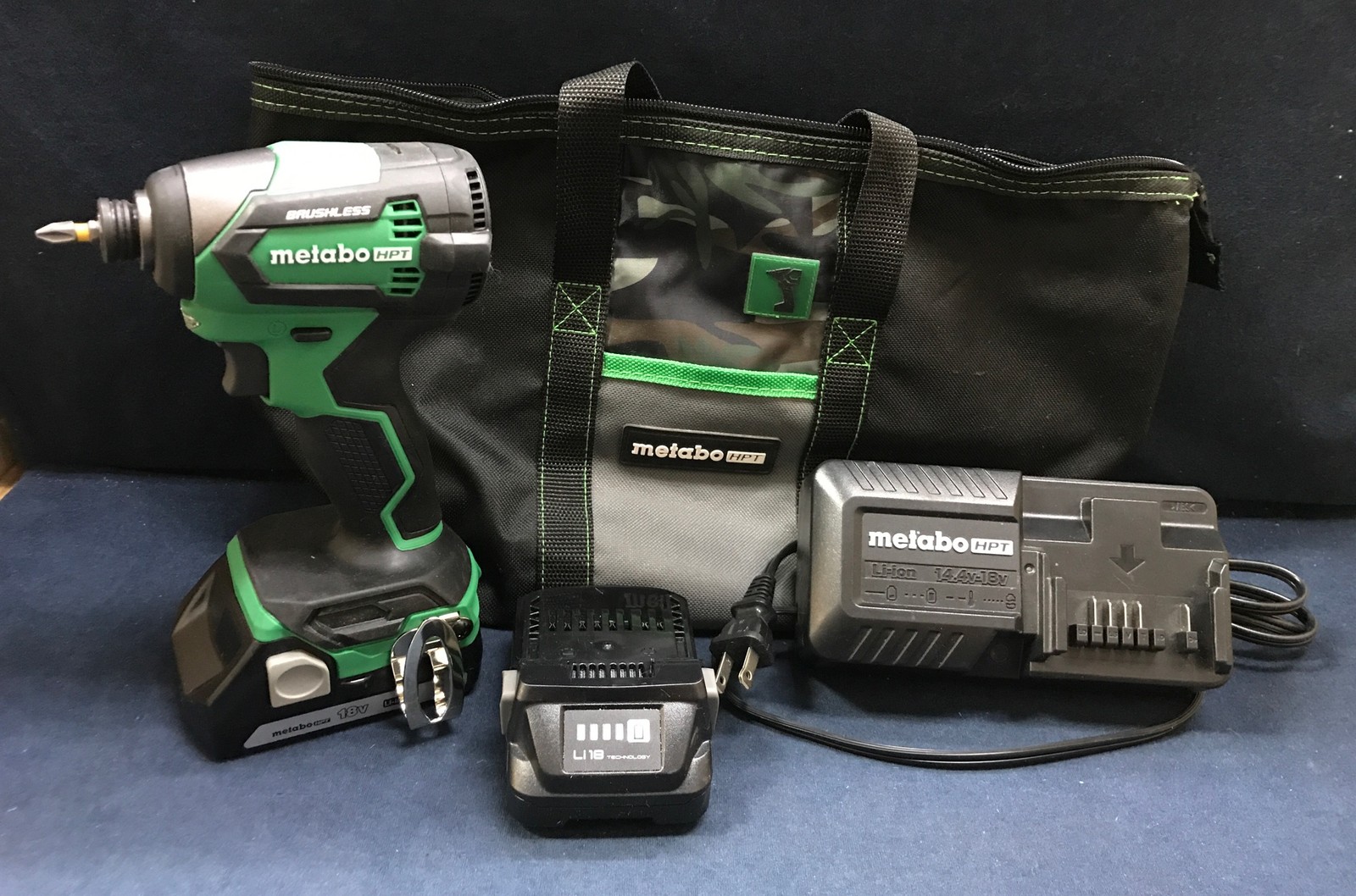 Metabo 18 Volt Brushless Drill/Driver | DS 18DEX / 2 Batteri